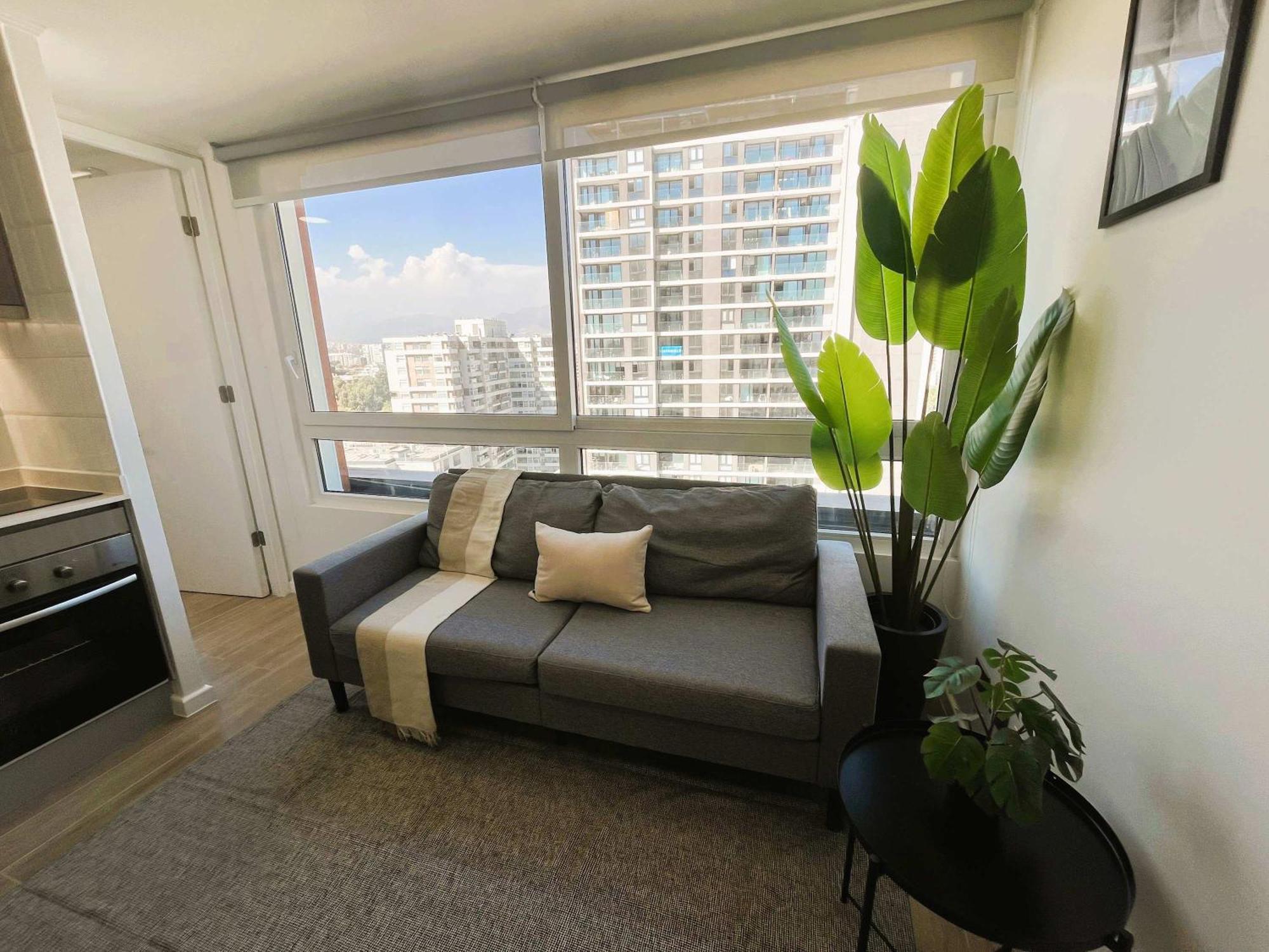 Hom I Estudio Nuevo En Calle Marchant Pereira Nunoa Mp0516 Apartamento *